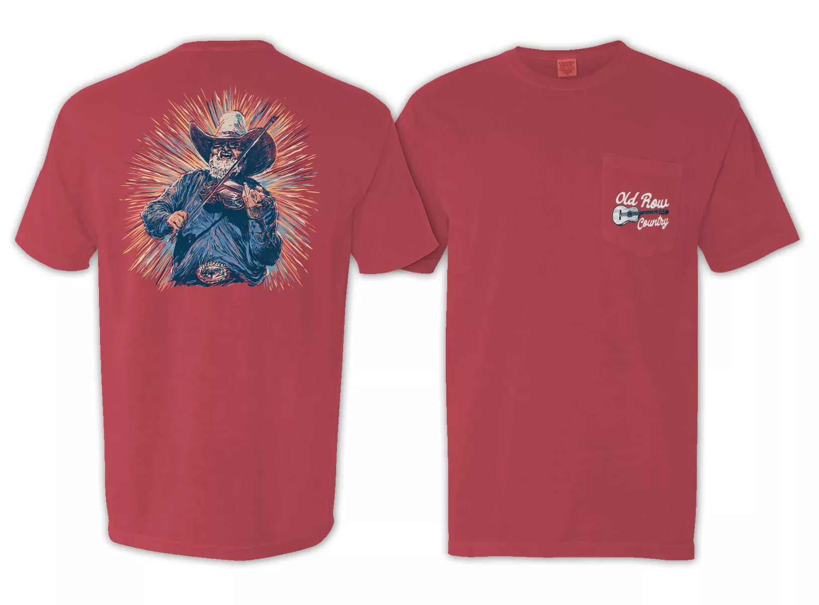 Old Row The Charlie Pocket Tee #WROW-1361
