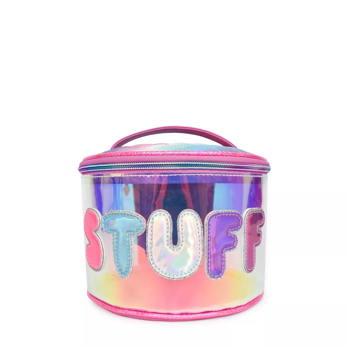 Omg Accessories Stuff Clear Glaz Round Glam Bag #STUFF-RTC37