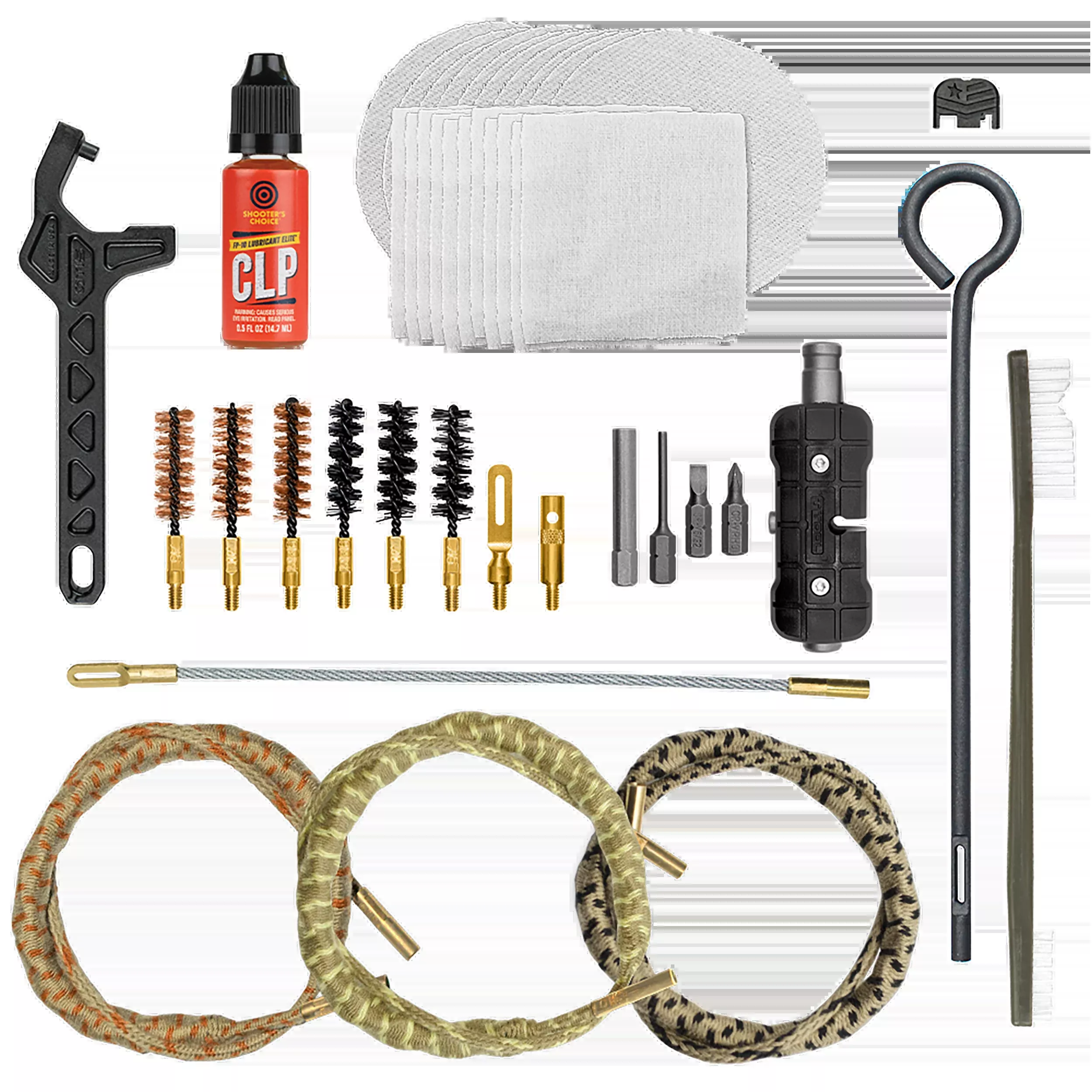 Otis Professional Pistol Cleaning Kit for Glock – Breech-to-Muzzle, 9mm/.40/.45, FG901945