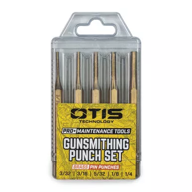 Otis Technology FG-935 PRO+ 5-Piece Brass Punch Set