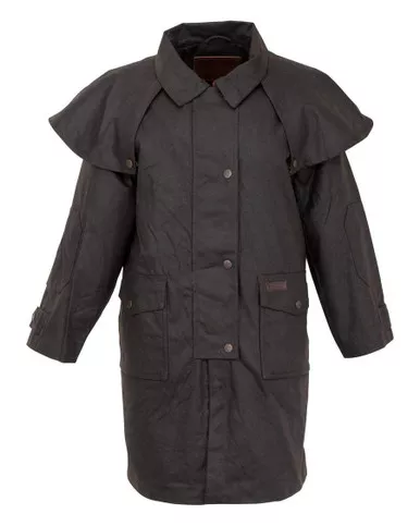 OUTBACK TRADING Kid's Duster Brown Coat (2602-BRN)