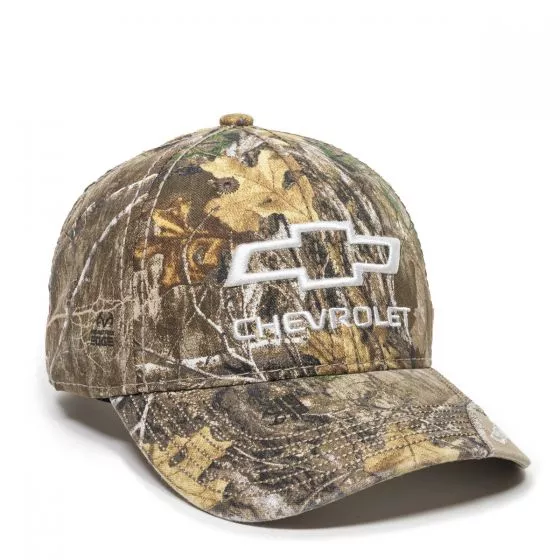 Outdoor Cap Camo Hat Chevy Logo #GEN09A