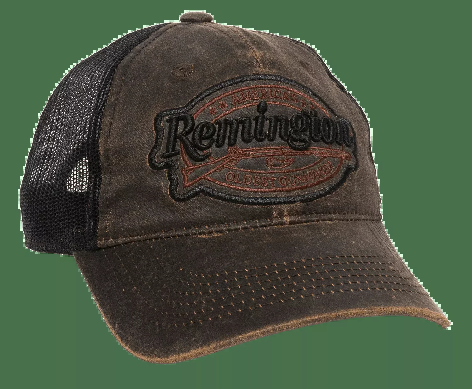 Outdoor Cap Remington, Outdoor Rm17aRemington Hat Dark Brown/black