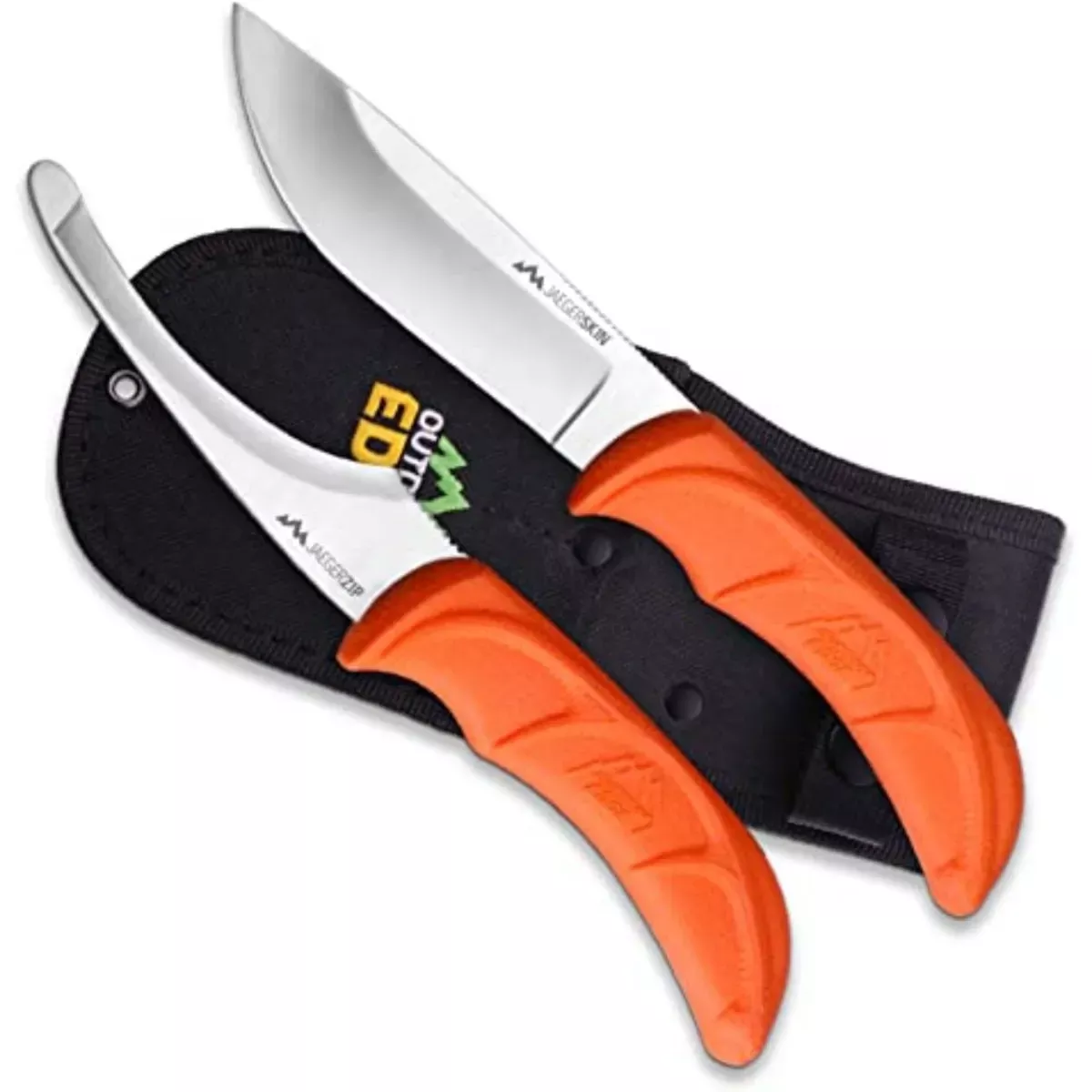 Outdoor Edge Cutlery Jaeger-Pair Skinning/Gutting Knife Combo