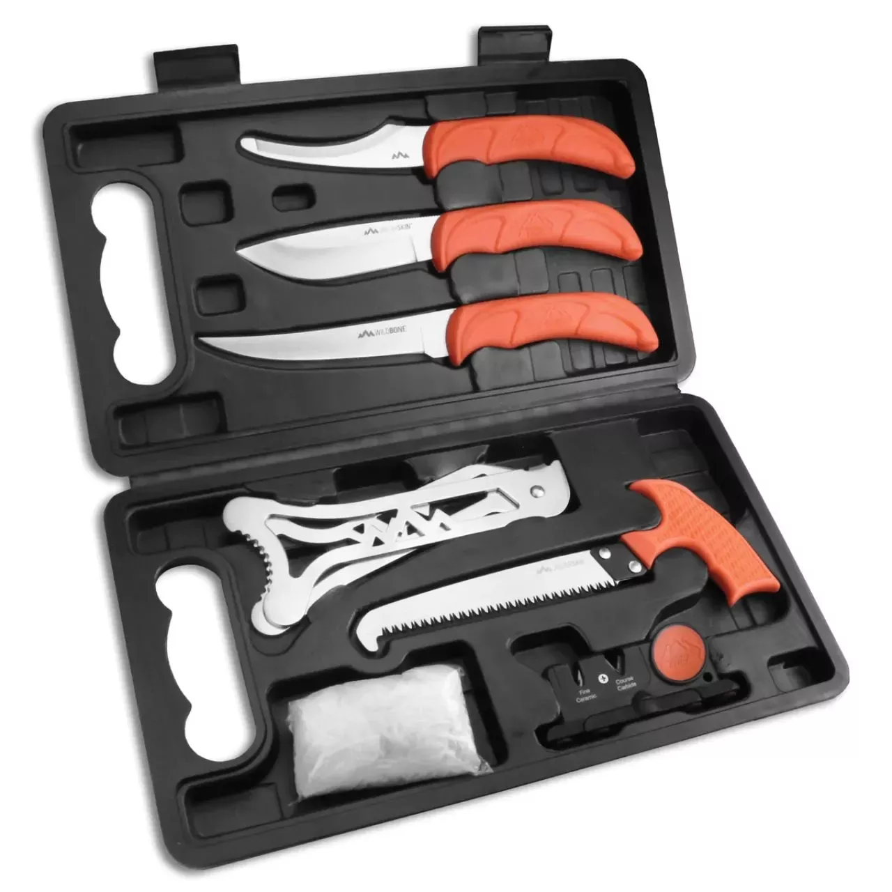 Outdoor Edge Jaeger Pak Processing 8-piece Set with Carry Case