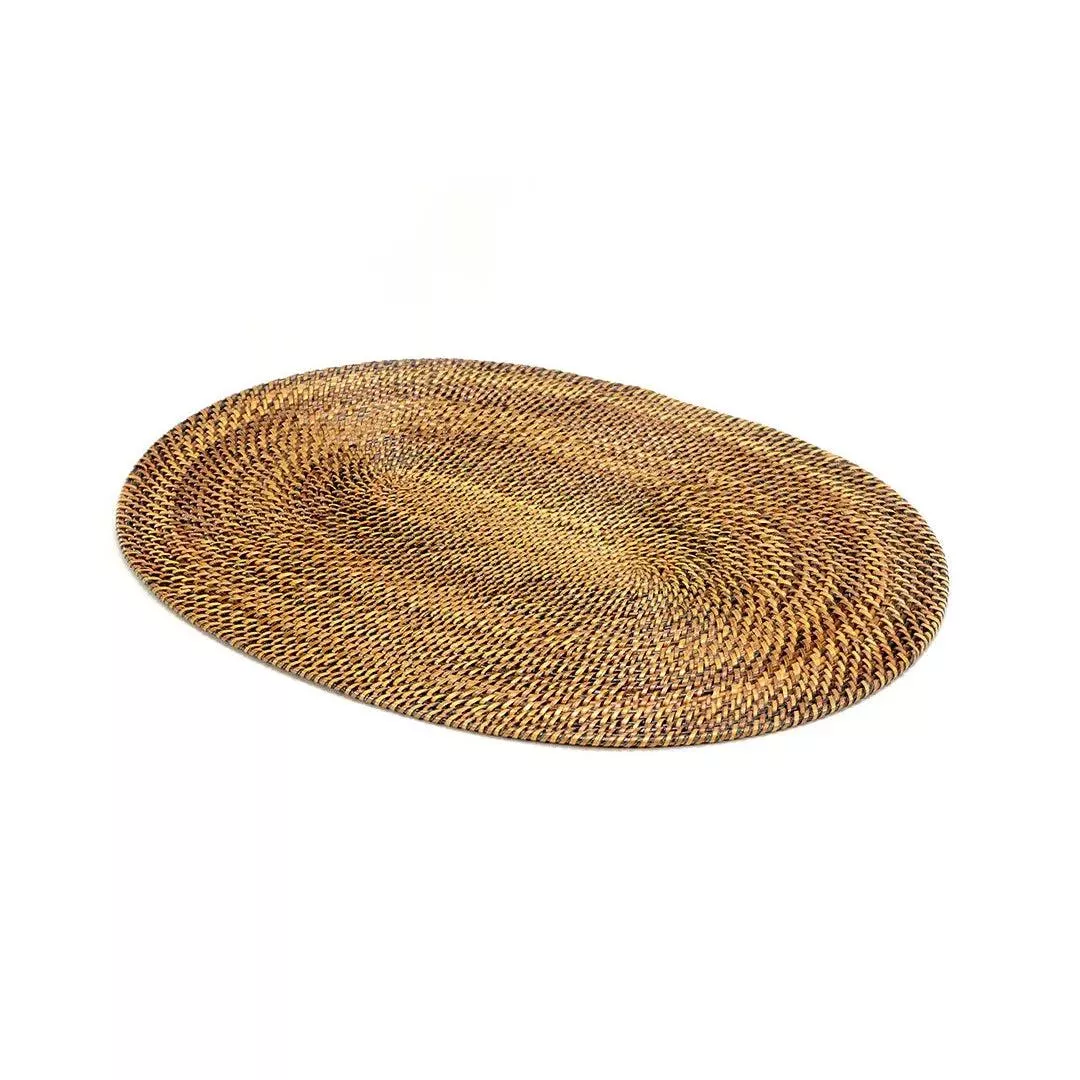 Oval Wicker Placemat