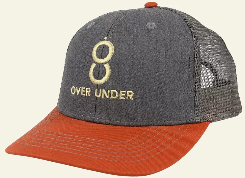 Over Under Double Barrel Mesh Back – Heathered Charcoal