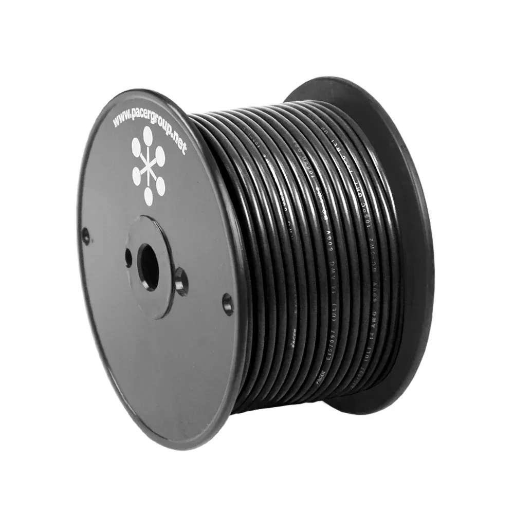 Pacer Black 10 AWG Primary Wire – 20′