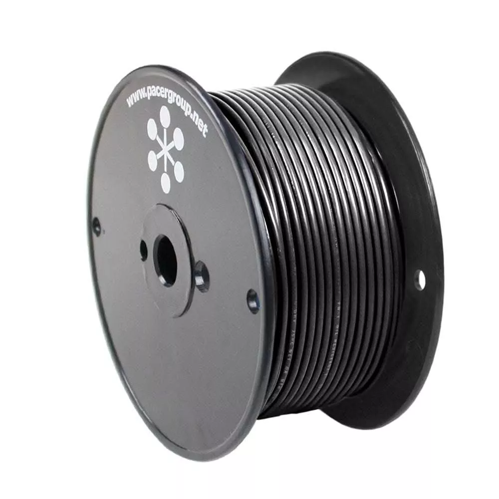 Pacer Black 16 AWG Primary Wire - 250' - WUL16BK-250