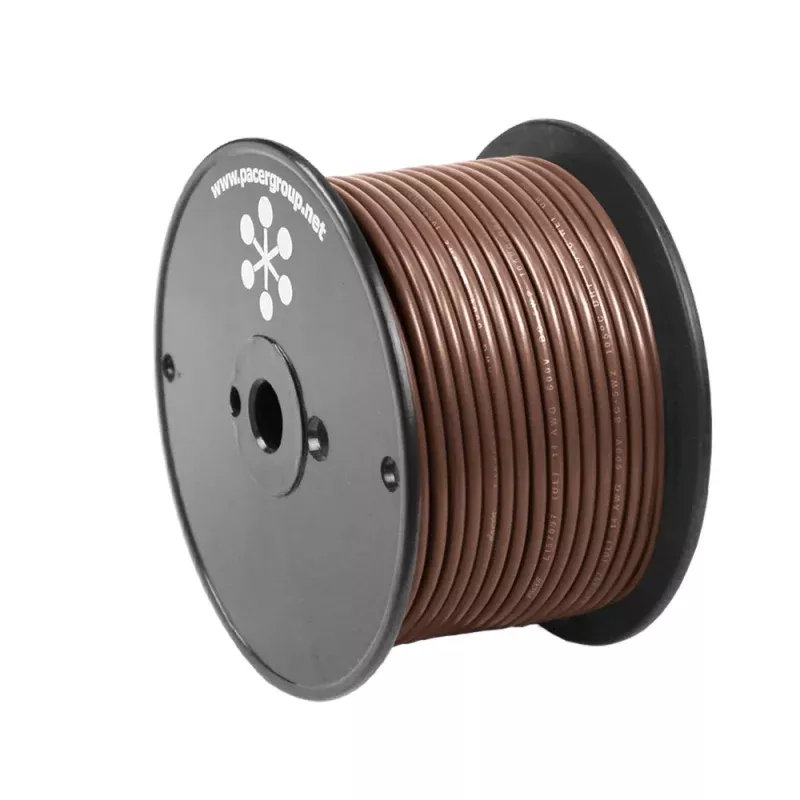 Pacer Brown 10 AWG Primary Wire – 20′