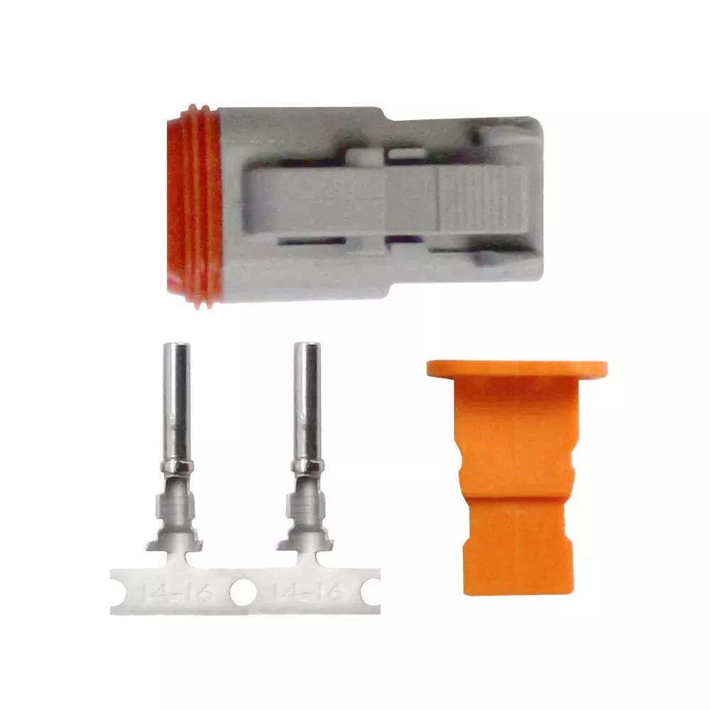 Pacer DT Deutsch Plug Repair Kit – 14-18 AWG (2 Position)