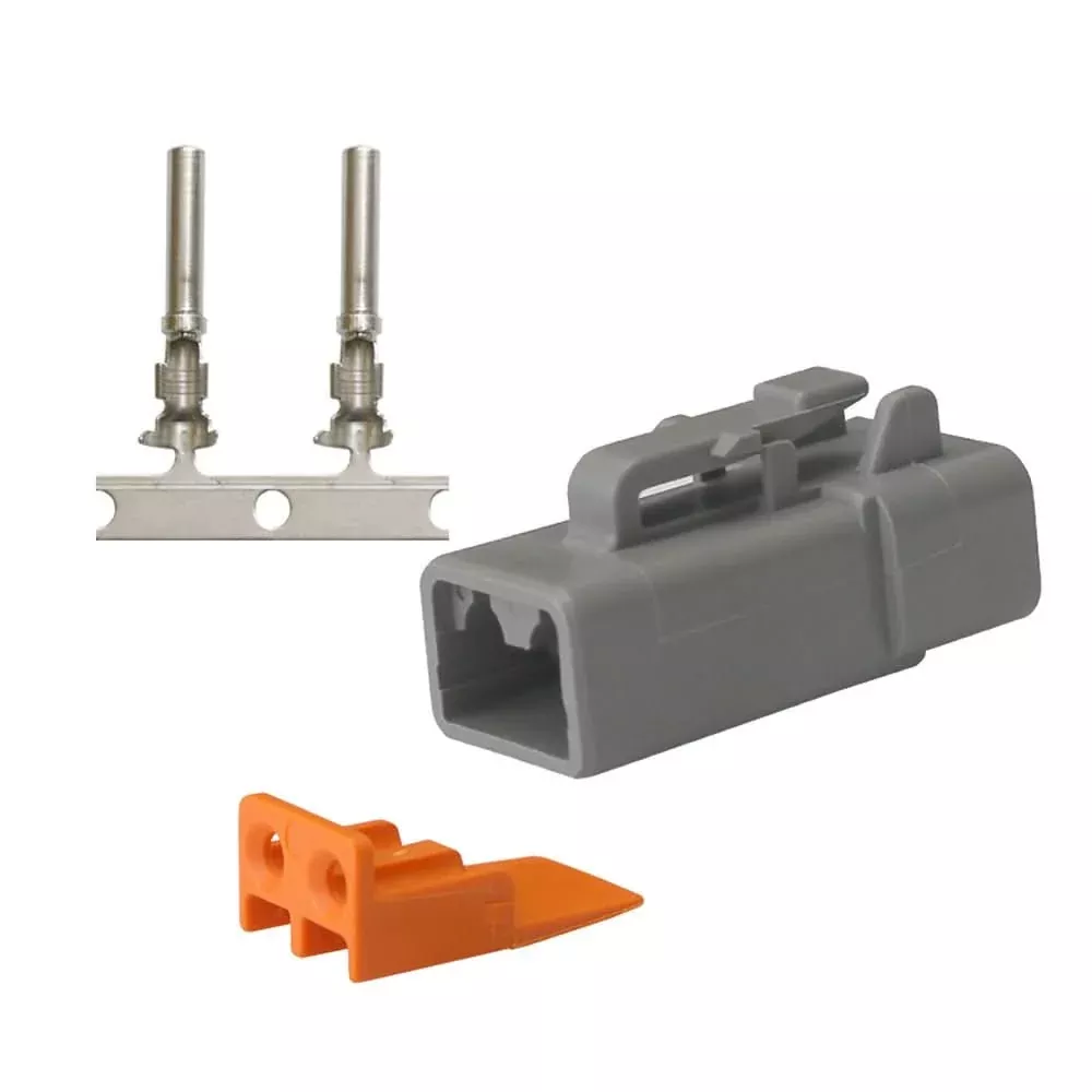 Pacer DTP Deutsch Plug Repair Kit – 14-12 AWG (2 Position)