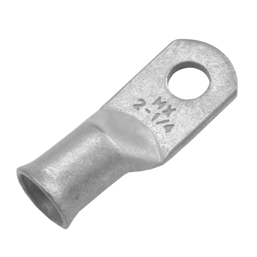 Pacer Tinned Lug 2 AWG – 1/4 Stud Size – 10 Pack