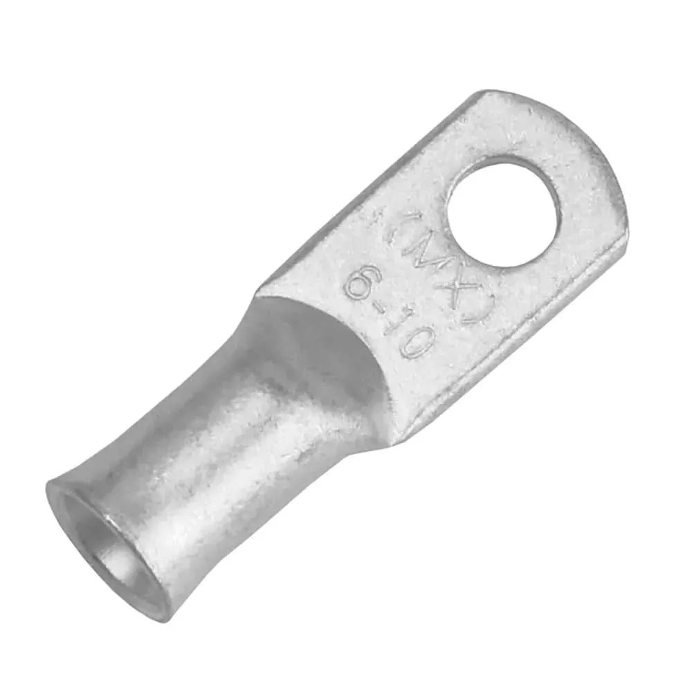 Pacer Tinned Lug 6 AWG – #10 Stud Size – 10 Pack