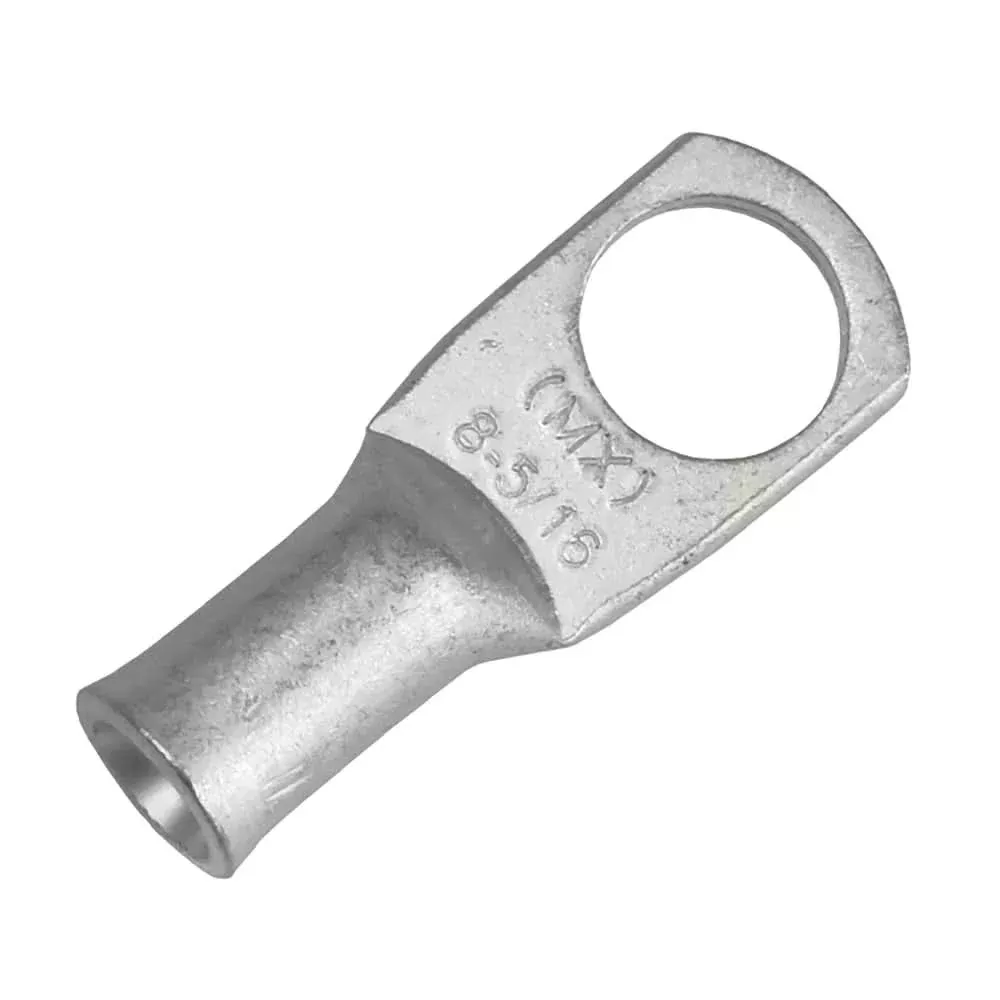 Pacer Tinned Lug 8 AWG – 5/16 Stud Size – 10 Pack