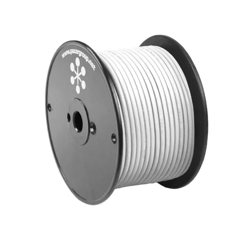 Pacer White 10 AWG Primary Wire – 20′