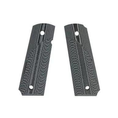 Pachmayr 1911 G10 Pistol Grips, Gray/Black