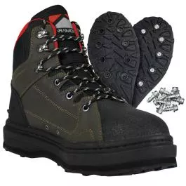 Paramount Outdoors Men's Deep Eddy Cleated Wading Boot - Brown - 10