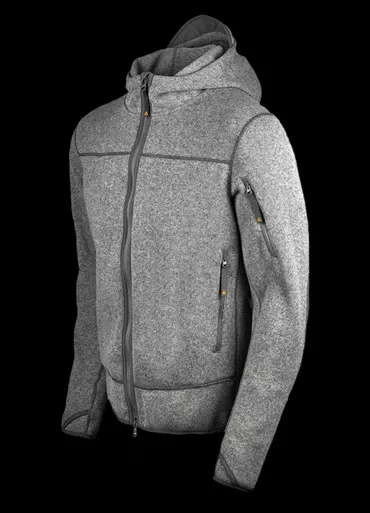 PDW Chase Hoodie Grey Stone