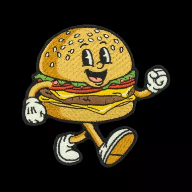 PDW Cheez Burger Morale Patch