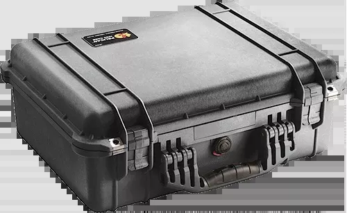 Pelican 1520 Medium Protector Case, Watertight Crushproof with Pick N Pluck Foam, 1520000110