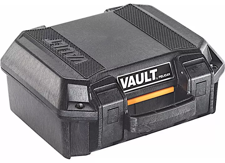 Pelican V100 Vault Small Pistol Case, Black• VCV100-0000-BLK