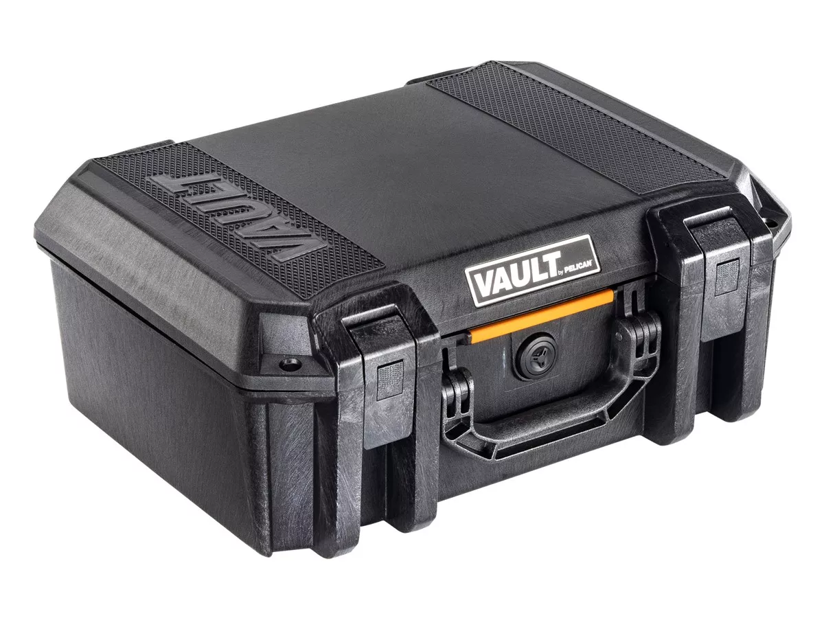 Pelican V300 Vault Large Pistol Case, Black
