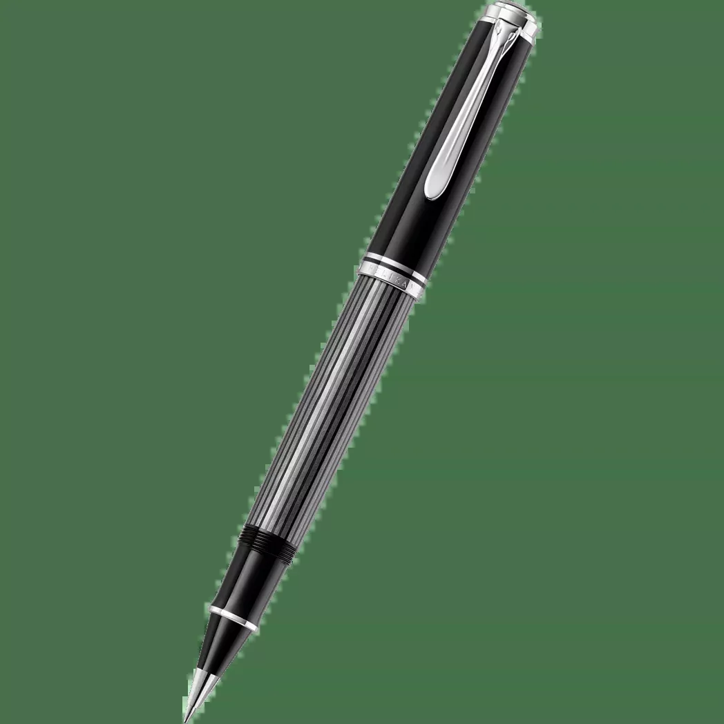 Pelikan R805 Stresemann Anthracite Black Rollerball Pen