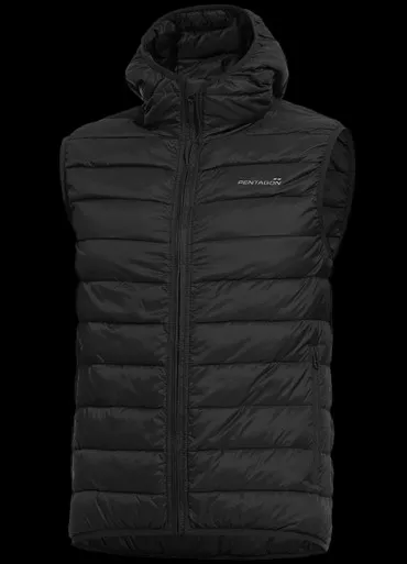 Pentagon Aurora Hood Vest Black