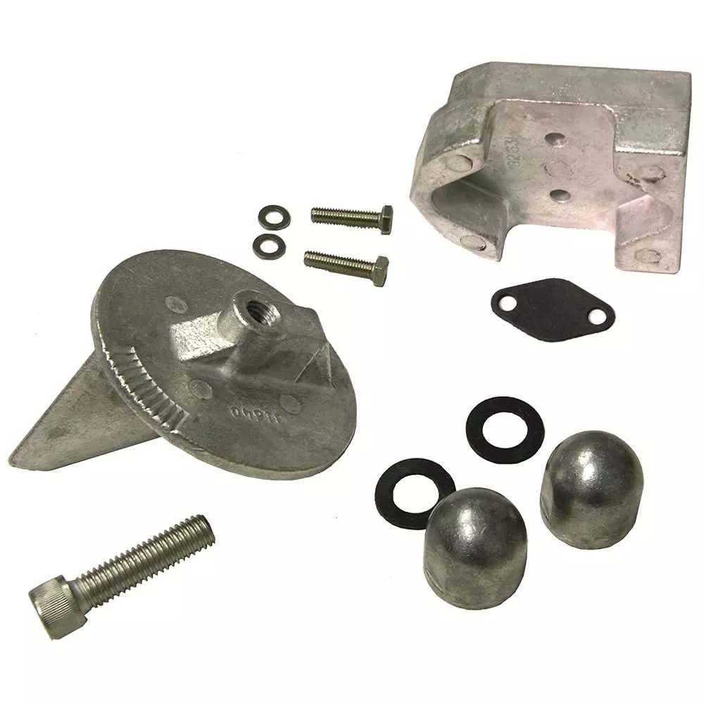 Performance Metals Mercruiser Alpha 1 Gen 1 Complete Anode Kit (No Power Steering) – Aluminum