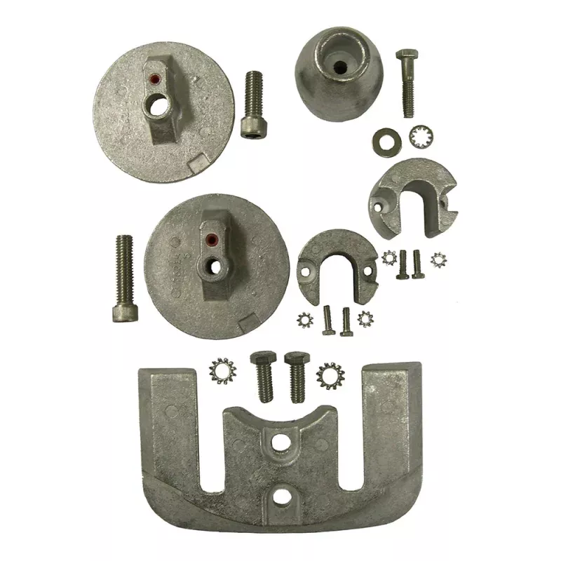 Performance Metals Mercruiser Bravo 3 (2004Later) Complete Anode Kit – Aluminum