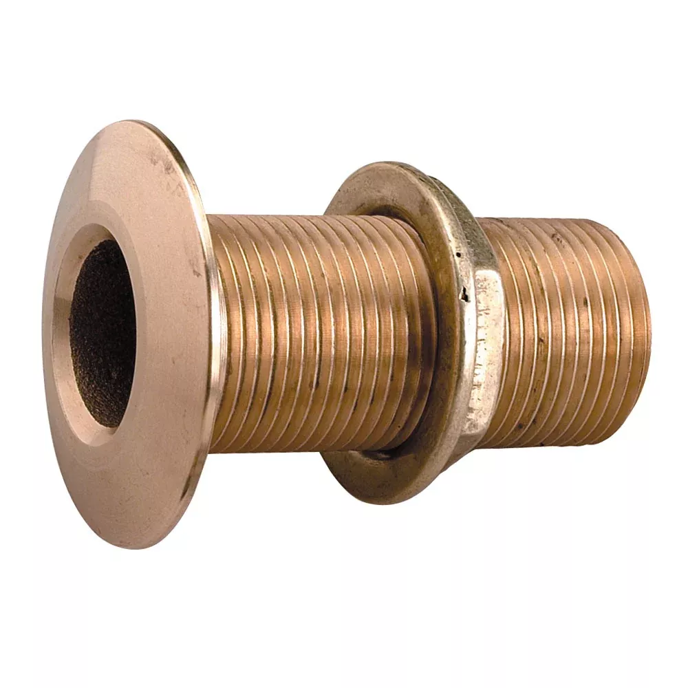 Perko 2″ Thru-Hull Fitting w/Pipe Thread Bronze MADE IN THE USA [0322009PLB]