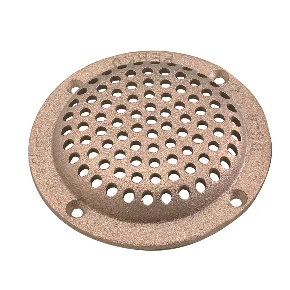 Perko 5″ Round Bronze Strainer MADE IN THE USA [0086DP5PLB]