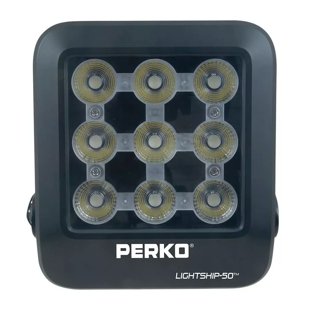Perko Lightship 50 LED High Performance Floodlight – 12/24V – Black