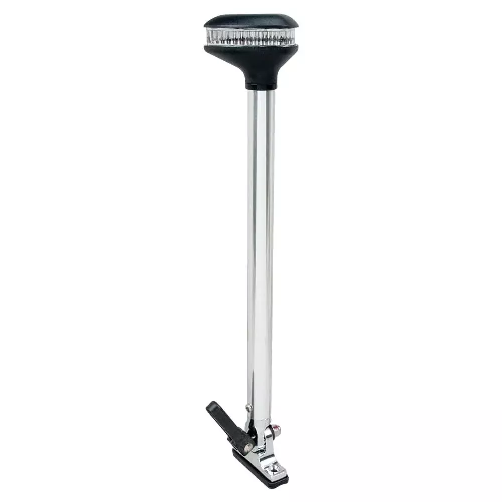 Perko Stealth Series – Fold Down All-Round Light – Vertical Mount 13-3/8″ Height – 2NM Range [1642DP0CHR]