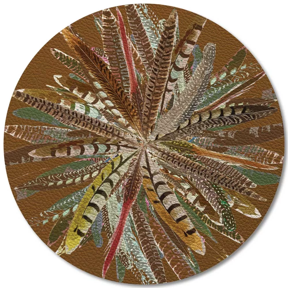 Pheasant Feathers Placemat