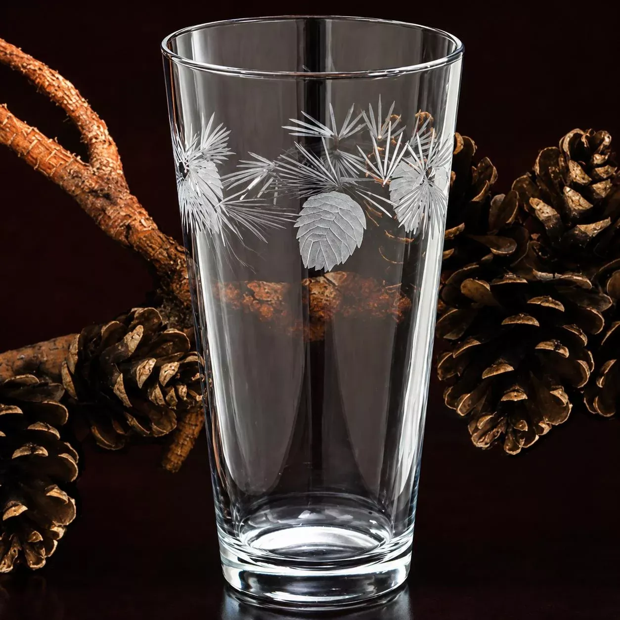 Pinecone Glassware - 16 oz Ice Tea