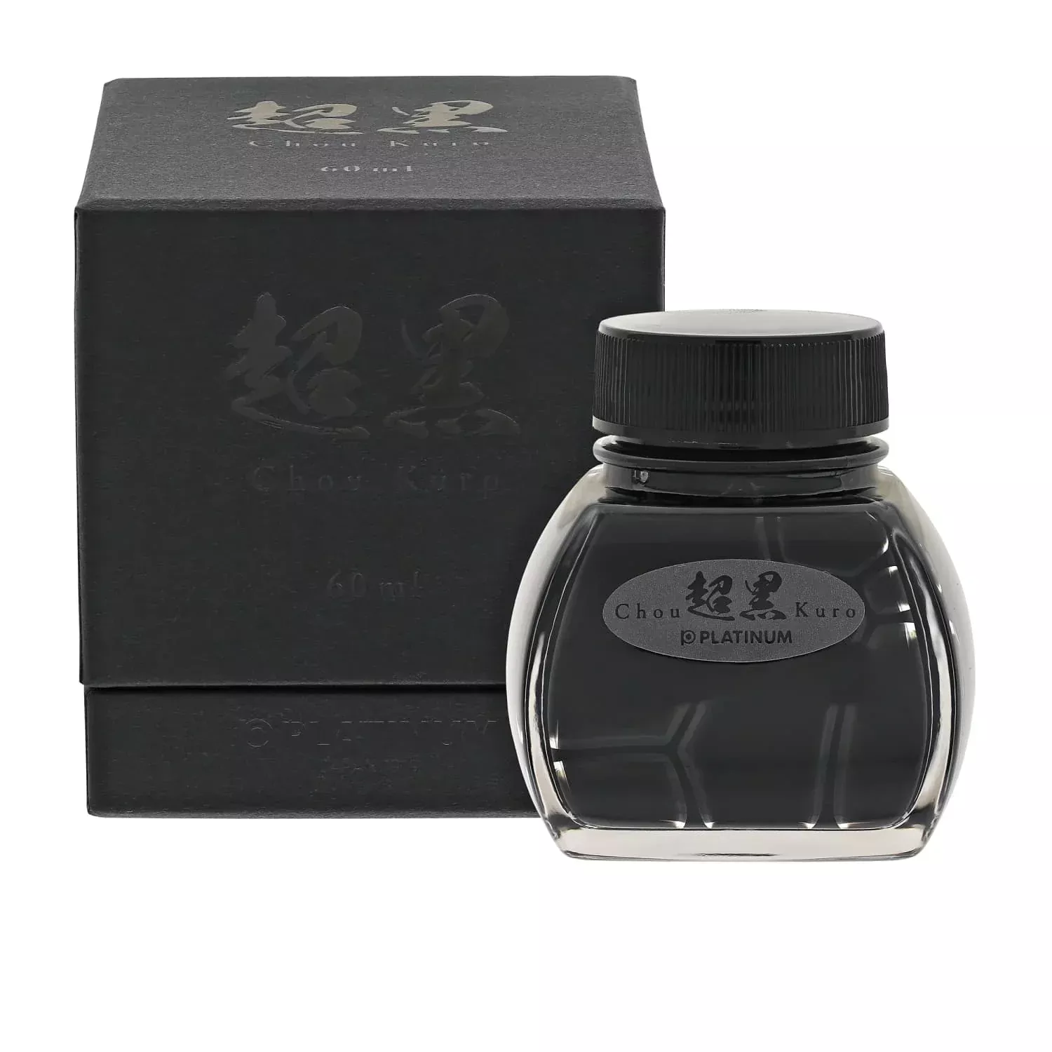 Platinum Chou Kuro Black Bottled Ink 60mL
