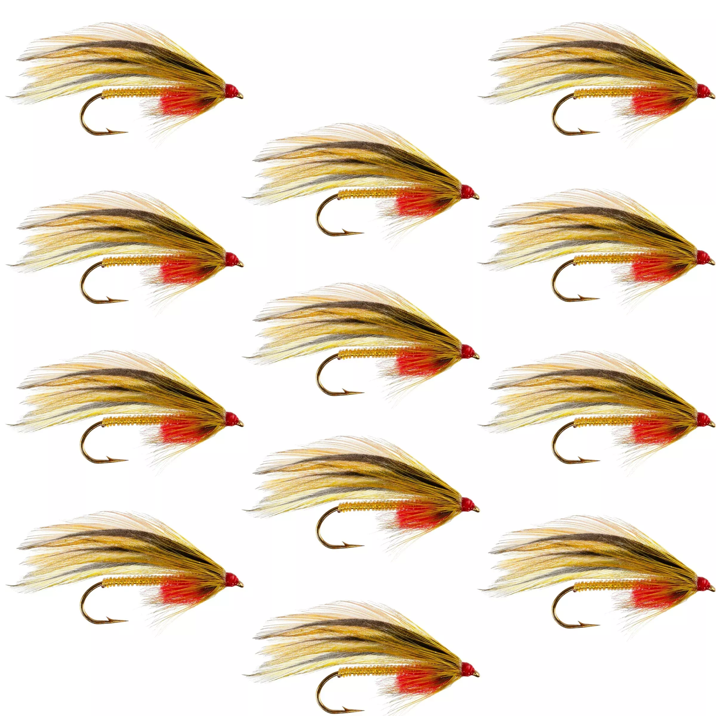 Platte River Special Classic Streamer Flies – Set of 12- Hook Size 4