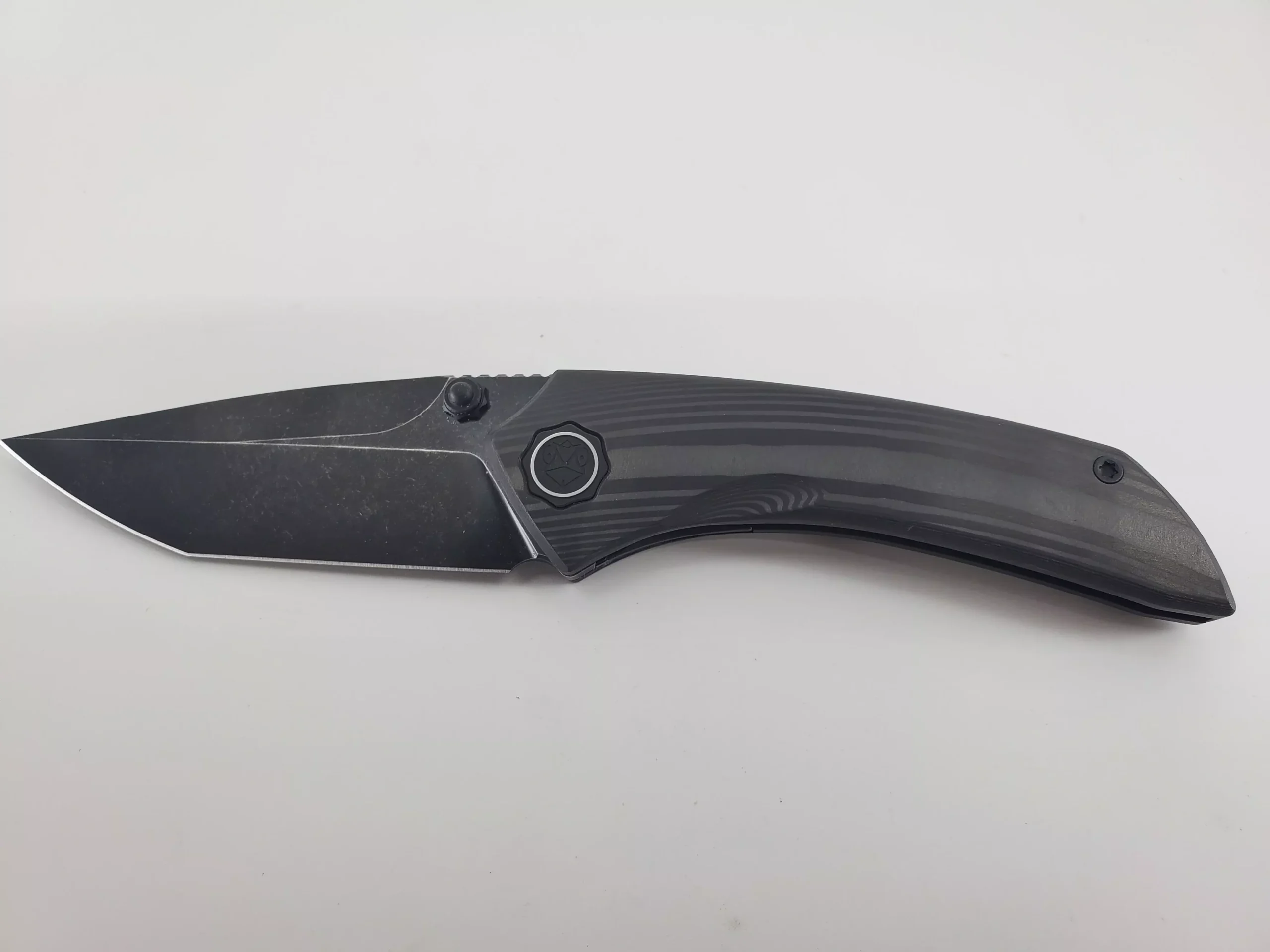 Poikilo EDC Tuna Black Framelock Folding Knife