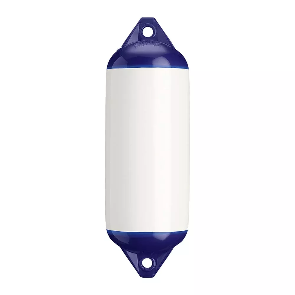 Polyform F-2 Twin Eye Fender 8.2" x 25" - White