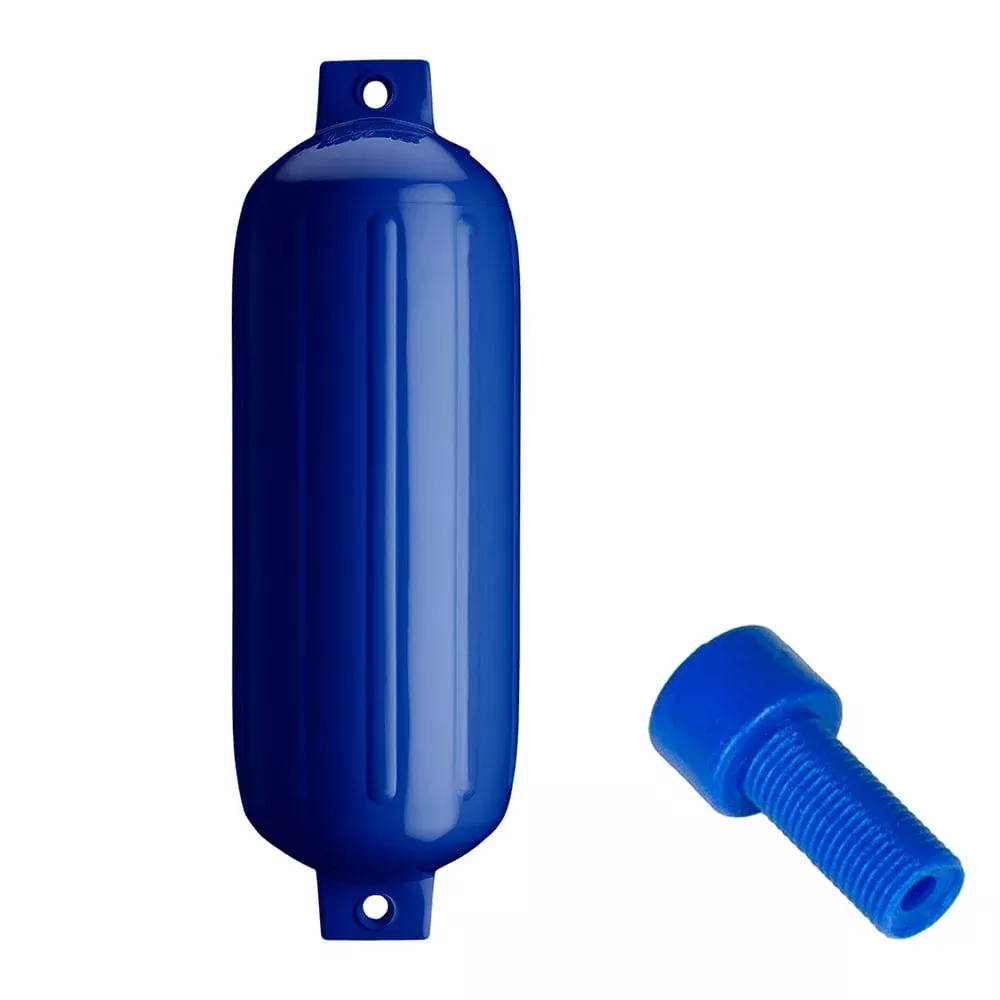 Polyform G-5 Twin Eye Fender 8.8″ x 26.8″ – Cobalt Blue w/Air Adapter
