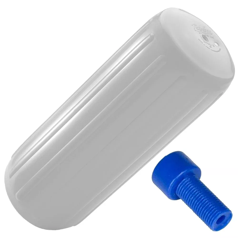 Polyform HTM-1 Hole Through Middle Fender 6.3″ x 15.5″ – White w/Air Adapter
