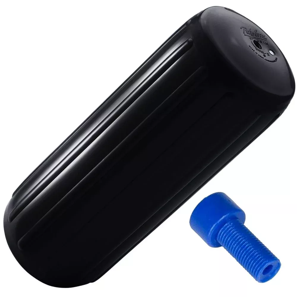 Polyform HTM-3 Hole Through Middle Fender 10.5″ x 27″ – Black w/Air Adapter