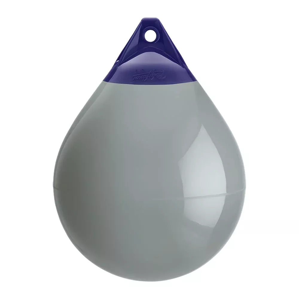 Polyform A Series Buoy A-4 - 20.5" Diameter - Grey - Boat Size 50' - 60'