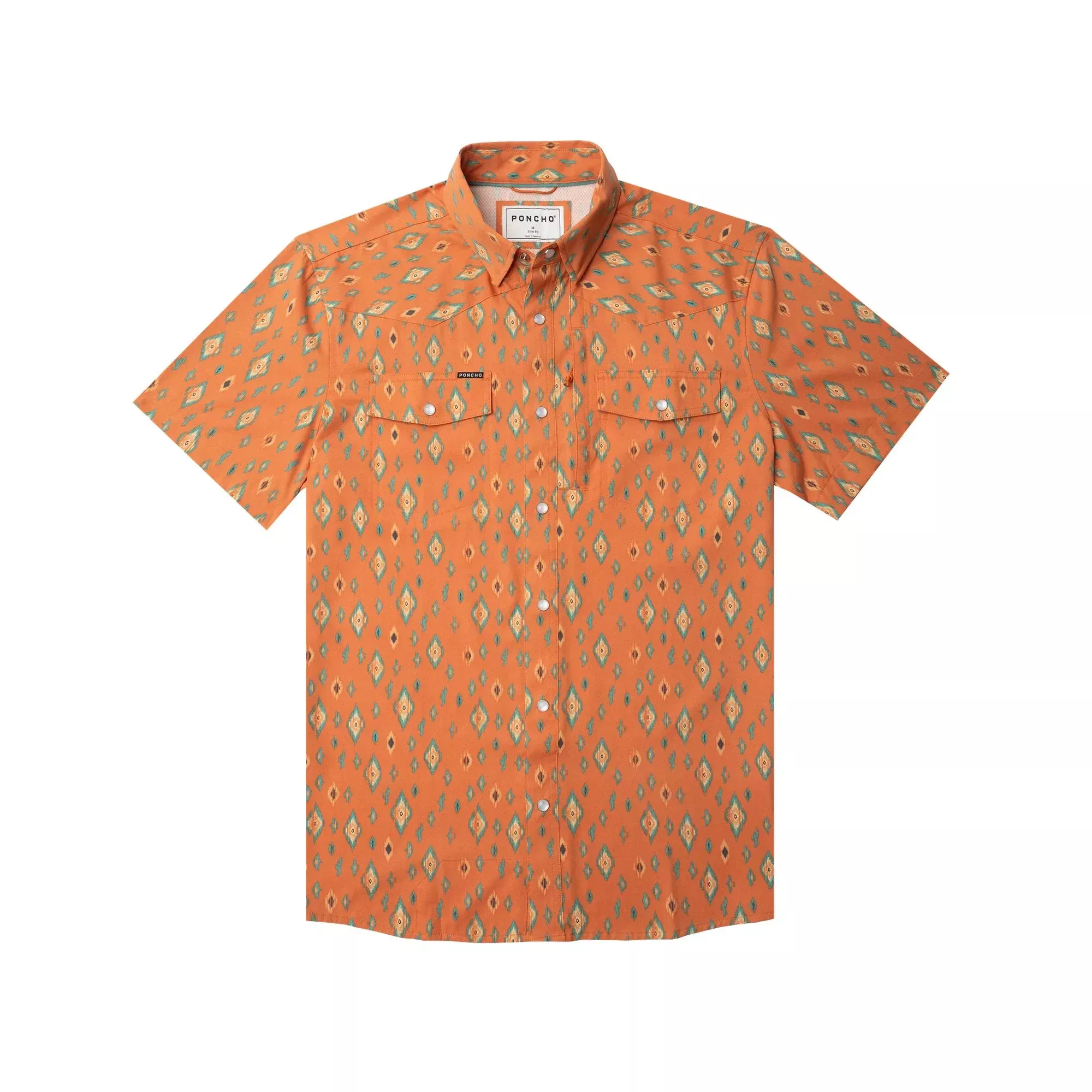 Poncho The Bisbee Western Short Sleeve Shirt