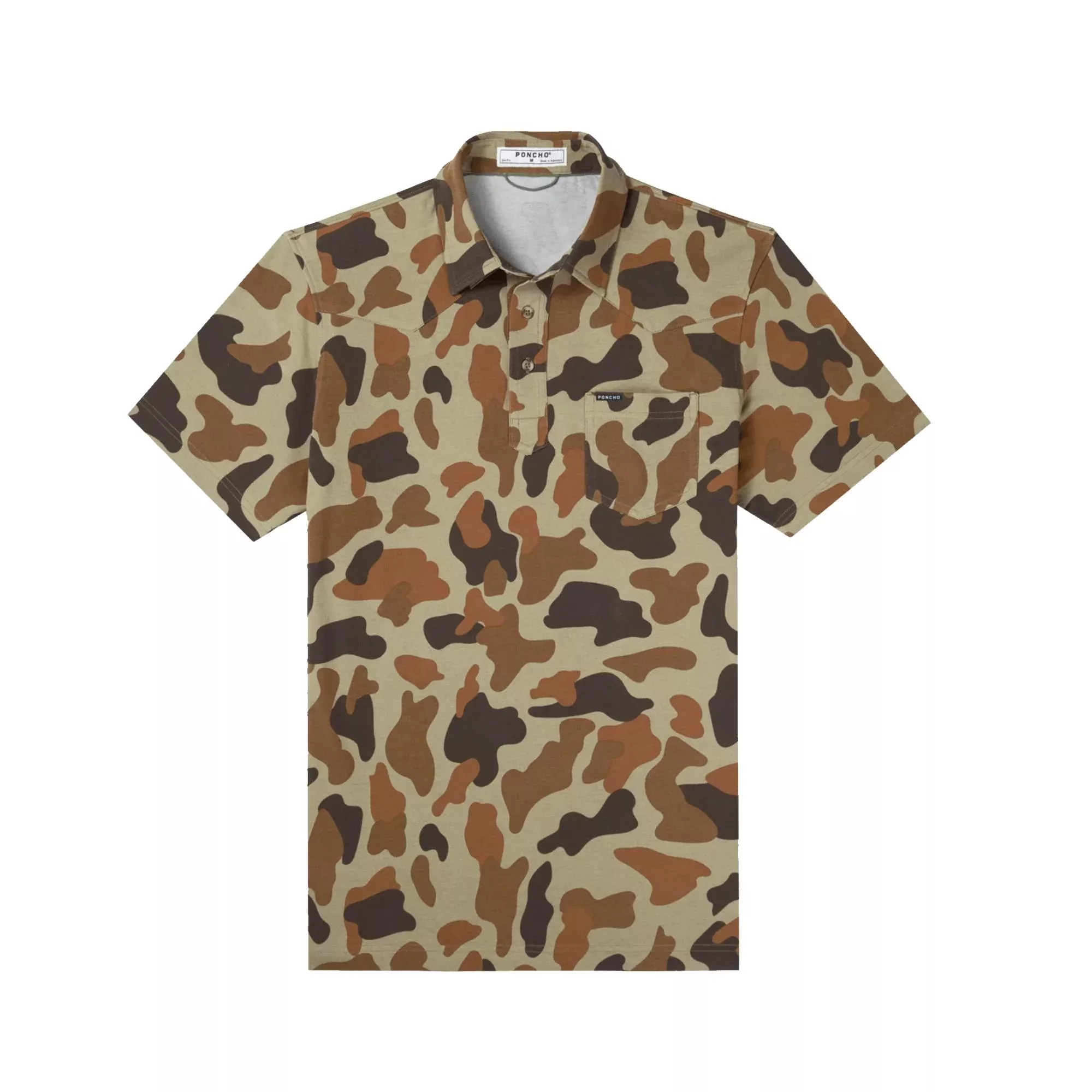 Poncho The Dove Stool Field Polo Shirt