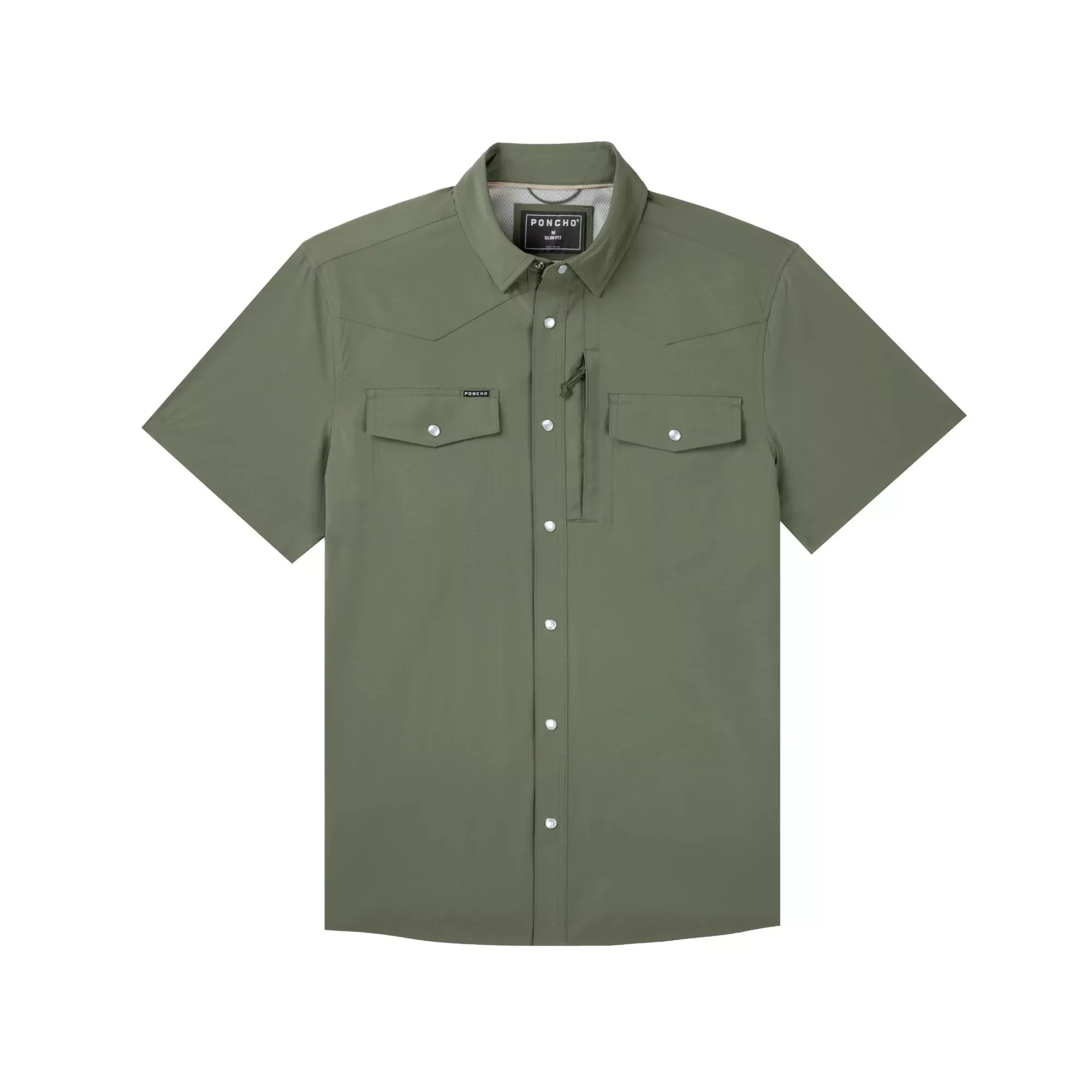 Poncho The Grazer Western Tuff-Thread Short Sleeve Shirt