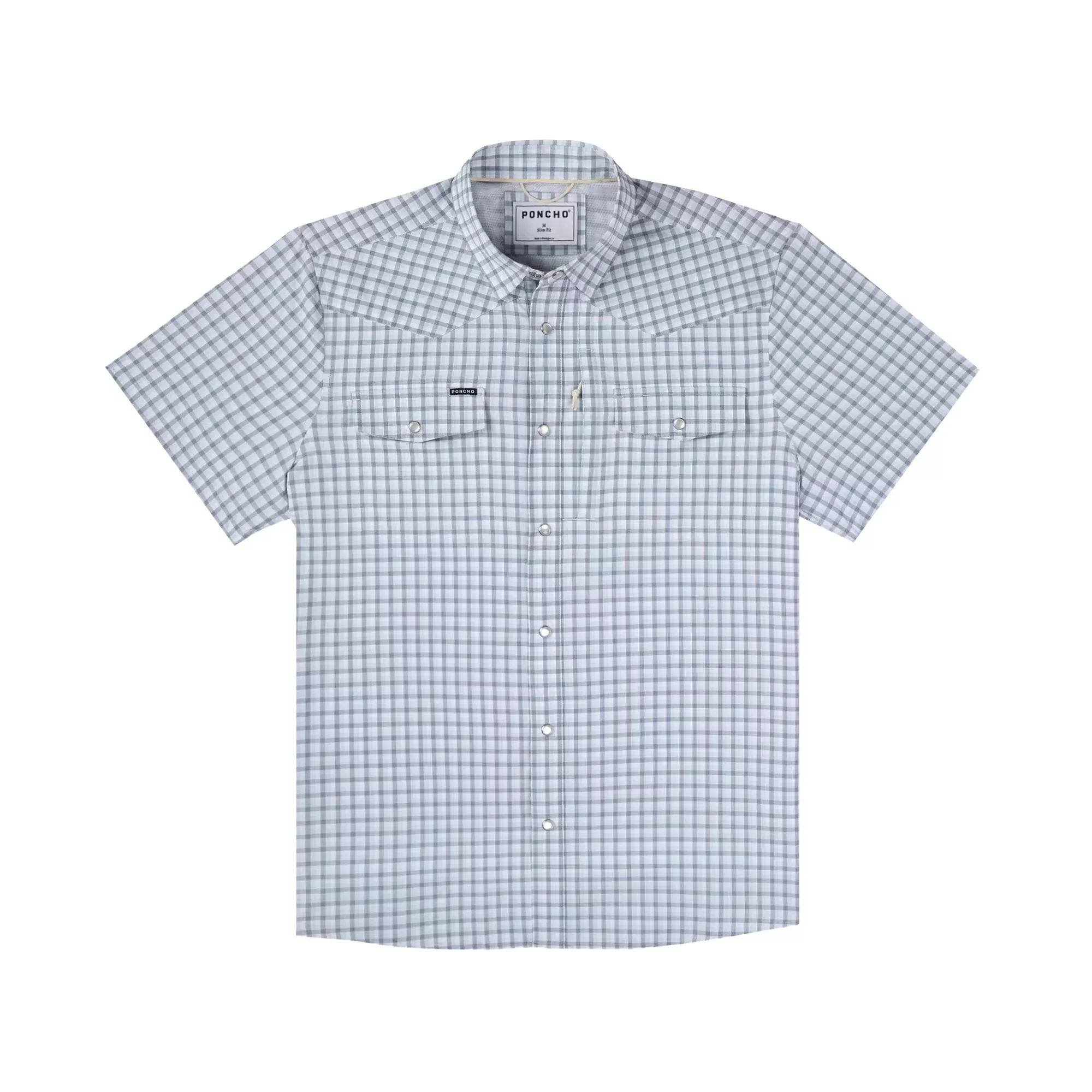 Poncho The Mako Western Short Sleeve Shirt