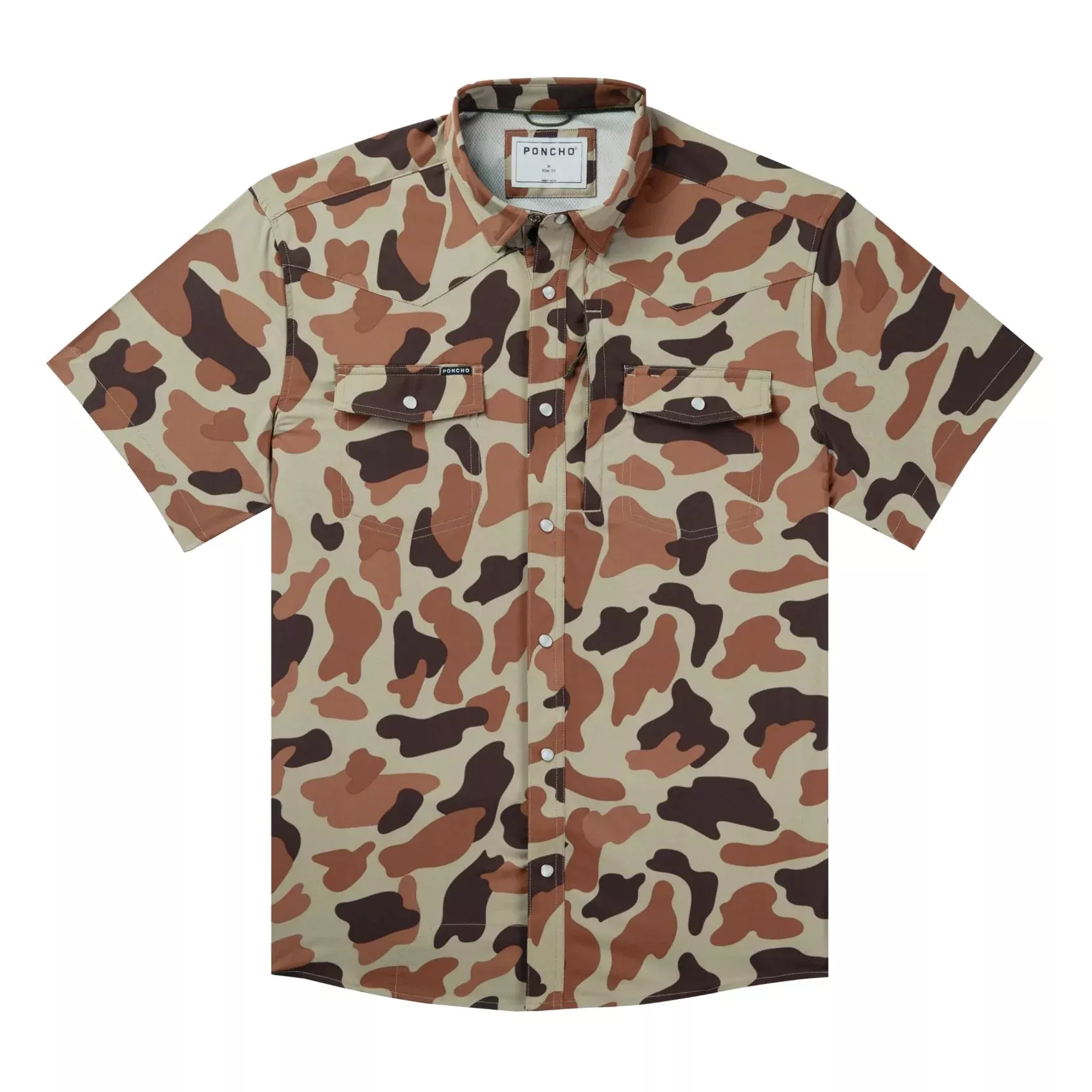 Poncho The Paloma Western Short Sleeve Shirt
